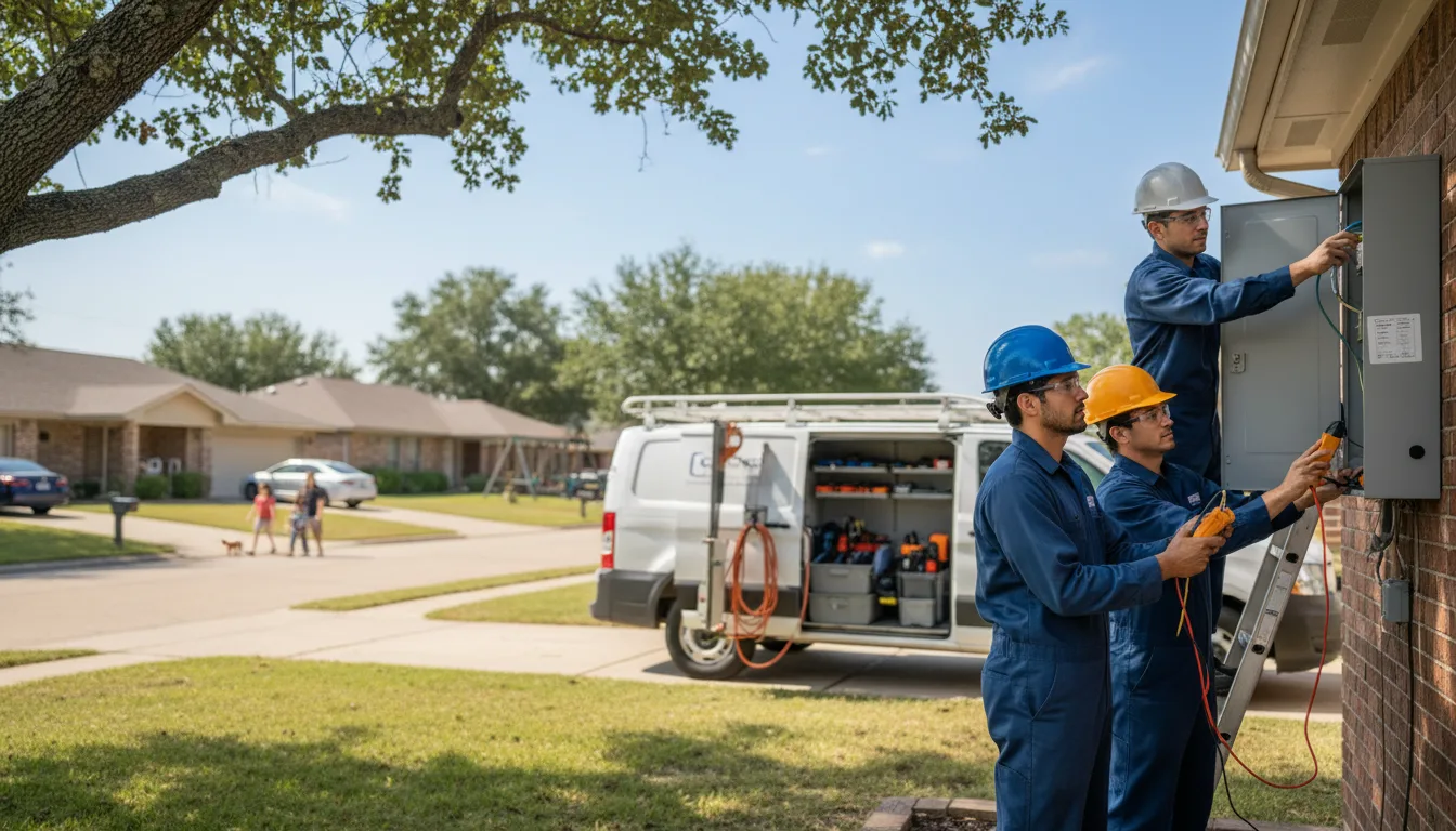 Certified electrician providing emergency electrical services in Butternut, WI